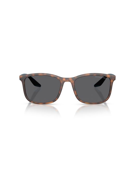 Prada Linea Rossa Black Sunglass Ps A08s for men