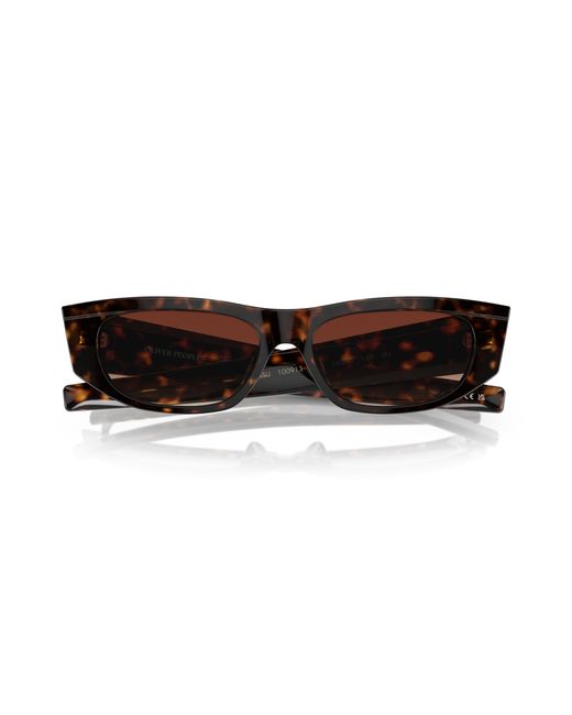 Oliver Peoples Black Sunglass Ov5536su Fai Ii