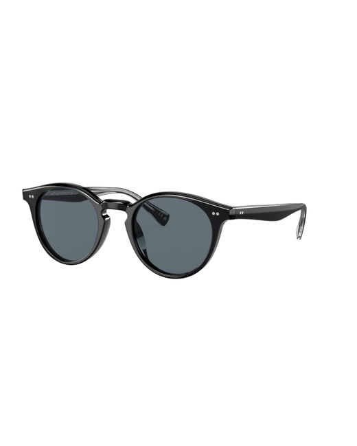 Oliver Peoples Black Sunglass Ov5459su Romare Sun
