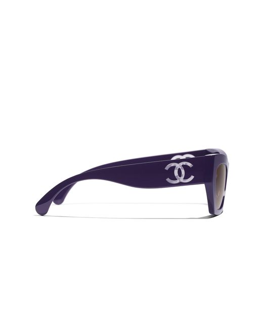 Chanel Black Sunglass Cat Eye Sunglasses Ch5527