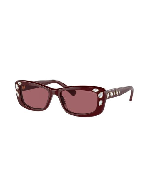 Swarovski Multicolor Sk6008 Square Sunglasses