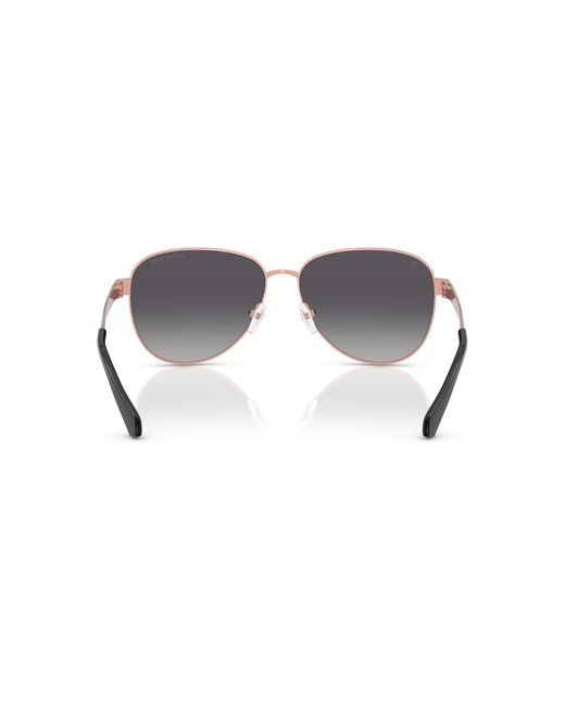 Michael Kors Black Polarized Sunglasses