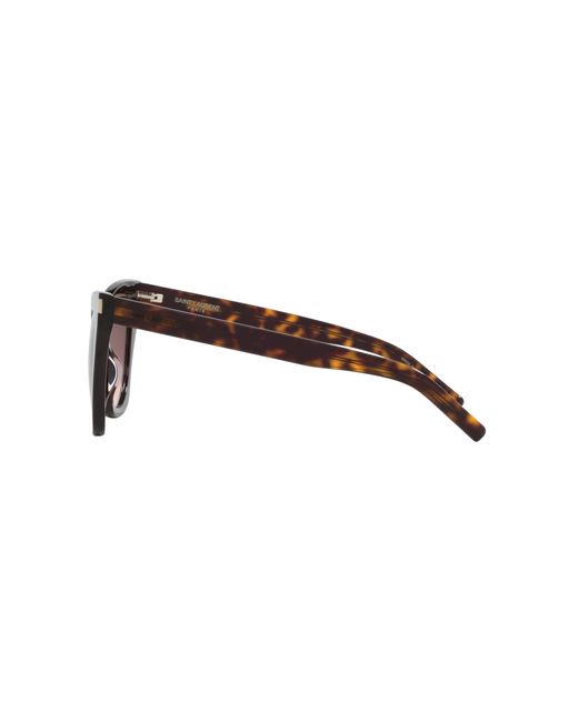 Saint Laurent Black Sunglass Sl 214 Kate