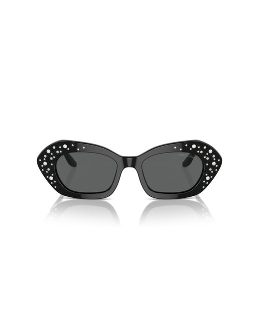 Giorgio Armani Black Square Sunglasses Limited Edition