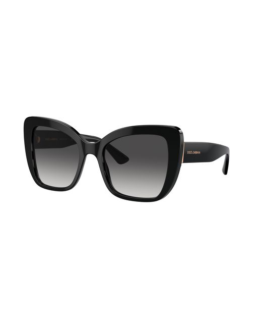 Dolce & Gabbana Black Sonnenbrille Mit Cat-eye-rahmen Aus Azetat