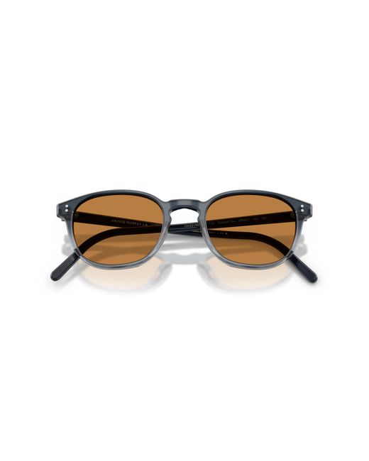 Oliver Peoples Black Sunglass Ov5219s Fairmont Sun for men