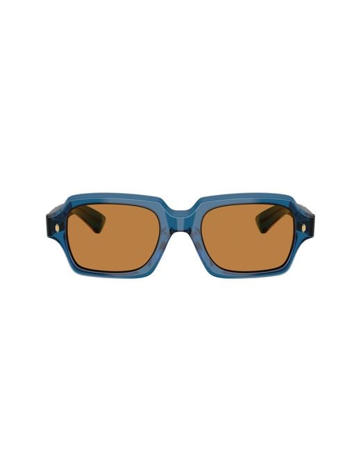 Oliver Peoples Black Sunglass Ov5539su Devaney 18k