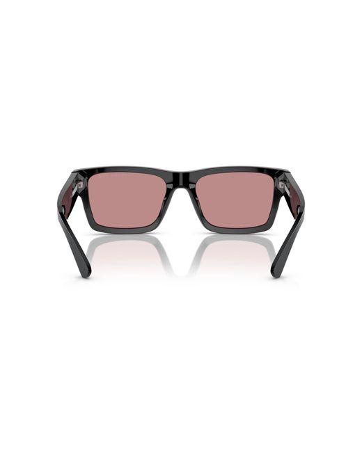 Prada Black Sunglass Pr 25zs for men