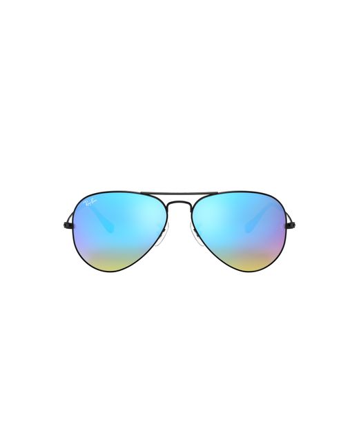 ray ban blue gradient flash