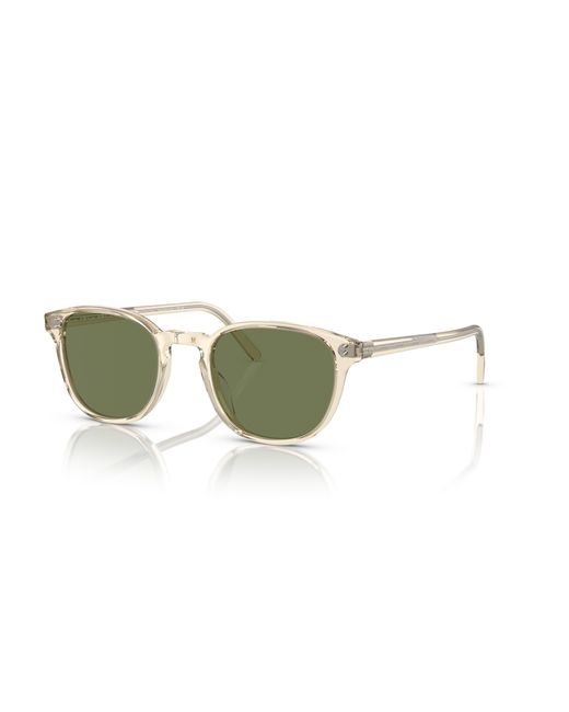 Oliver Peoples Black Sunglass Ov5219s Fairmont Sun for men