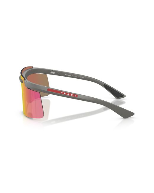 Prada Linea Rossa Black Sunglass Ps B06s for men