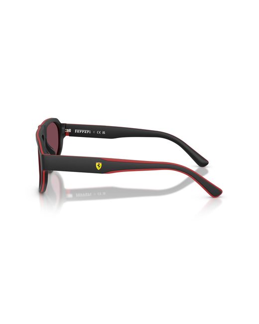 Scuderia Ferrari Black Sunglass Fz6027u for men