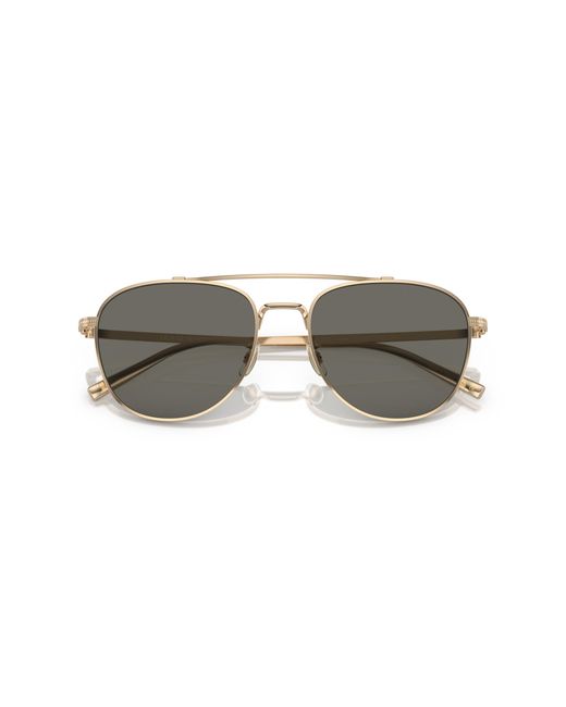 Oliver Peoples Black Sunglass Rivetti