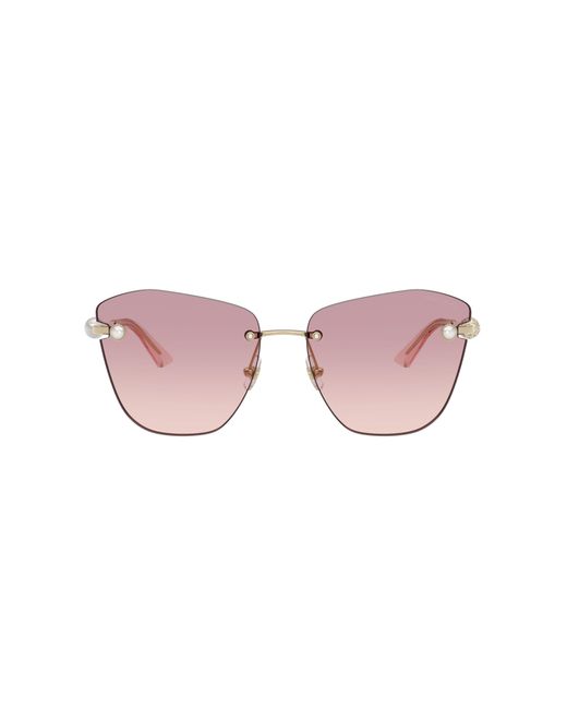 Jimmy Choo Black Sunglass Sunglasses + Jewelry Gift Set