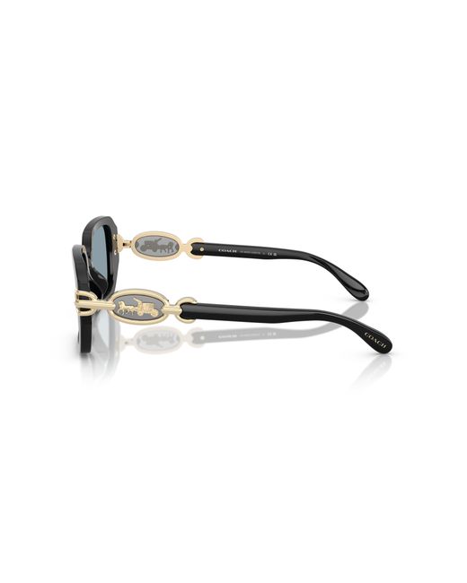 COACH Black Sunglass Cad74