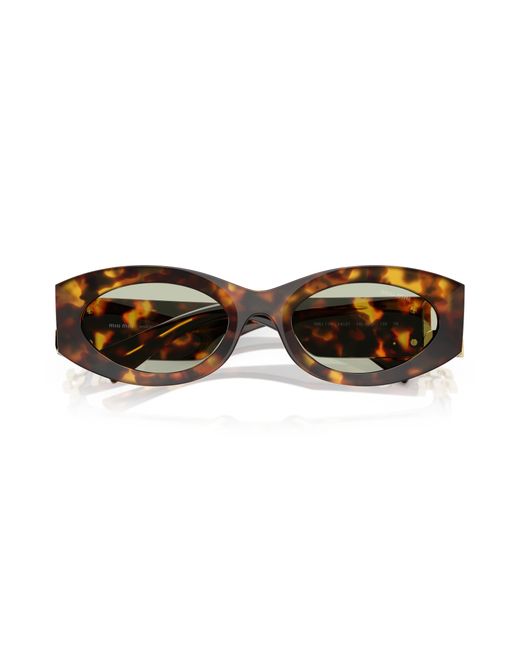 Miu Miu Black Sunglass 0mu 11ws