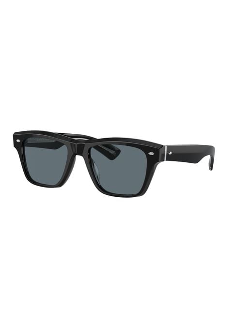 Oliver Peoples Black Sunglass Ov5522su Oliver Sixties Sun