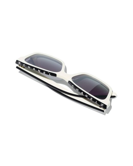 Chanel Black Sunglass Ch5417 Square Sunglasses Ch5417