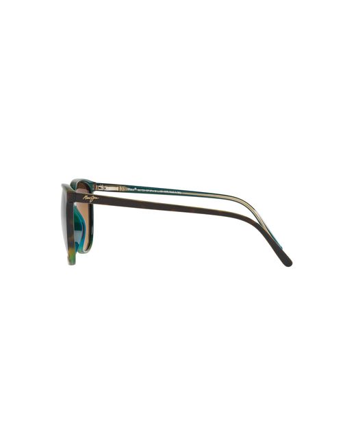 Maui Jim Black Sunglass 723 Ocean