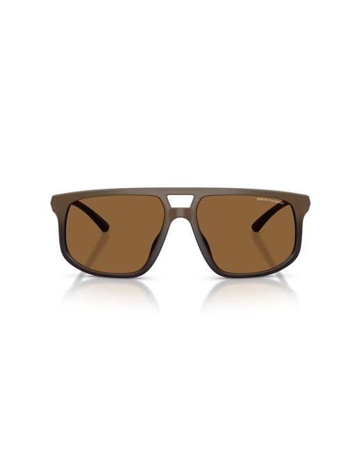 ARMANI EXCHANGE Black Sunglass Ax4161su for men