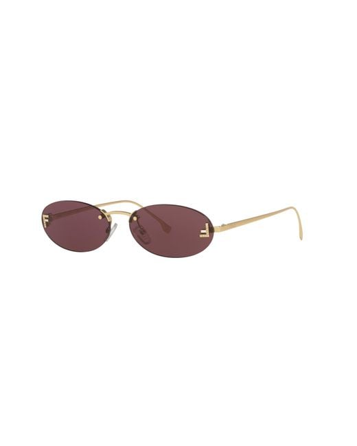Fendi Black Sunglass Fe4075Us
