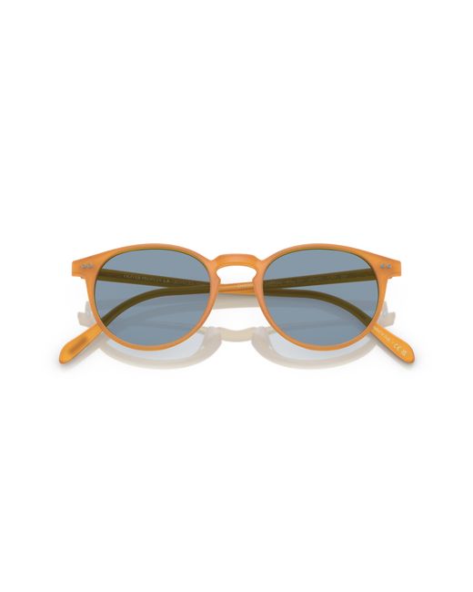 Oliver Peoples Black Sunglass Ov5004su Riley Sun