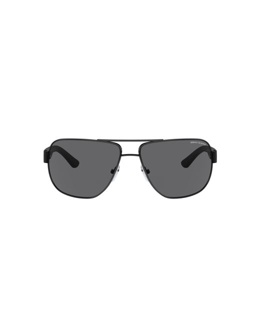 ARMANI EXCHANGE Black | X2012s Metl Rectngulr Sunglsses for men