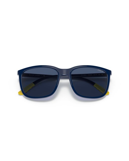 Polo Ralph Lauren Black Sunglass Ph4185u for men
