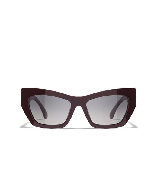 Chanel Black Sunglass Cat Eye Sunglasses Ch5527