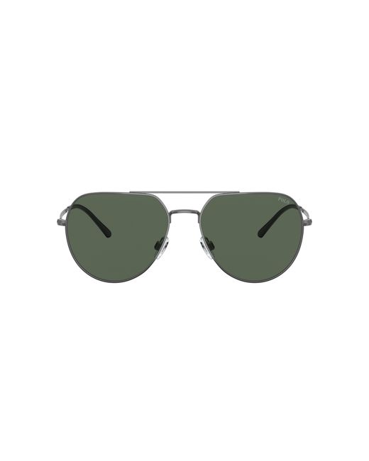 Polo Ralph Lauren Green Sunglass Ph3139 for men