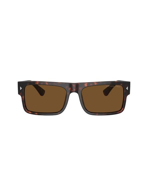 Prada Black Sunglass Pr A10s for men