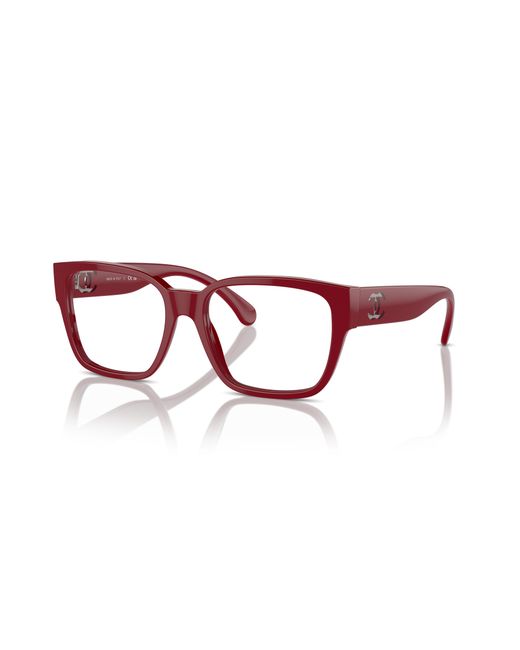 Chanel Black Sunglass Square Eyeglasses Ch3475a