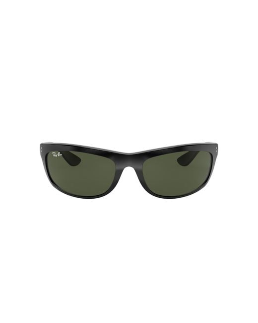 Ray-Ban Black Rb4089 Balorama Rectangular Sunglasses for men