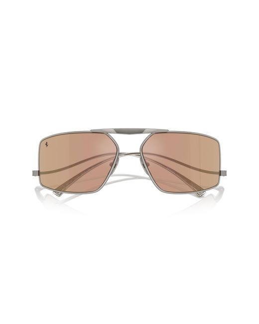 Ferrari Black Sunglass Fh1008
