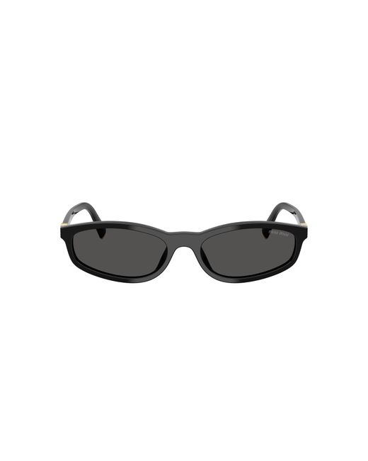 Miu Miu Vrouwelijk Sunglass Mu A06S in het Black