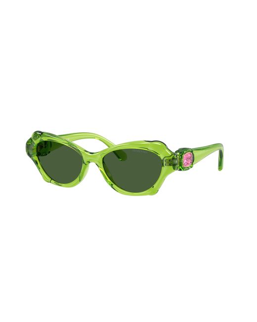 Swarovski Green Sunglass Sk6050