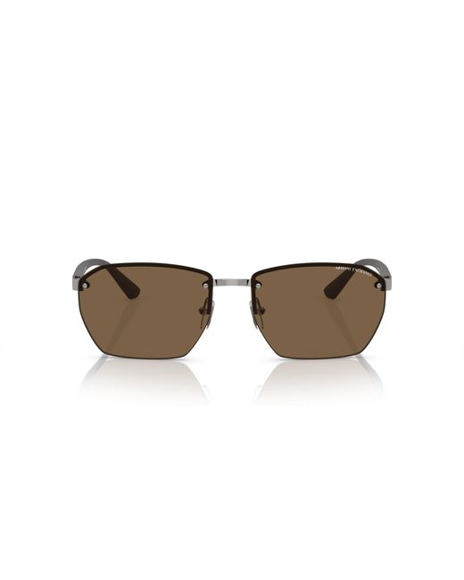 ARMANI EXCHANGE Black Sunglass Ax2048s for men