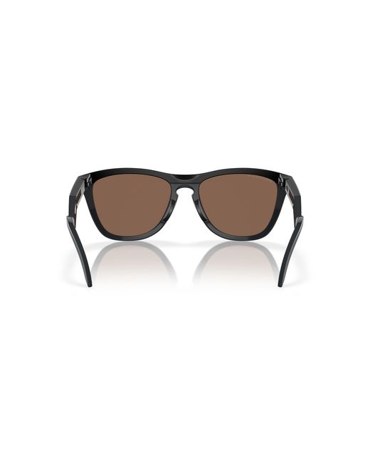 Oakley Black Sunglass Frogskinstm Hybrid for men