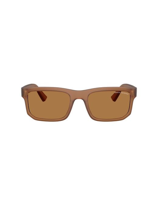 ARMANI EXCHANGE Black Sunglass Ax4165s for men