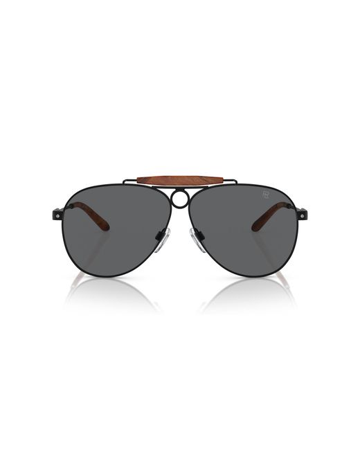 Ralph Lauren Black Sunglass The Counrtyman for men