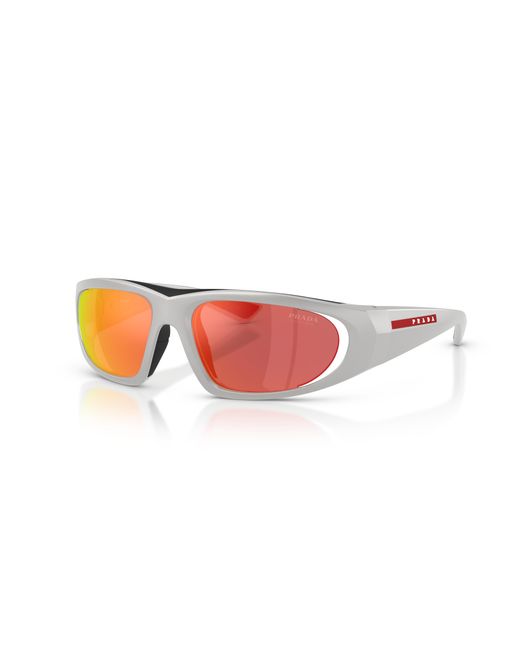 Prada Linea Rossa Black Sunglass Ps 01us Active for men