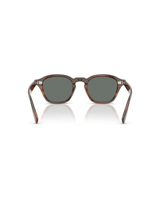 Oliver Peoples Black Sunglass Ov5580su Eyles