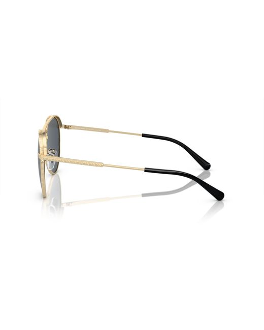 Michael Kors Black Arches (Light) Polarized Fashion Sunglasses