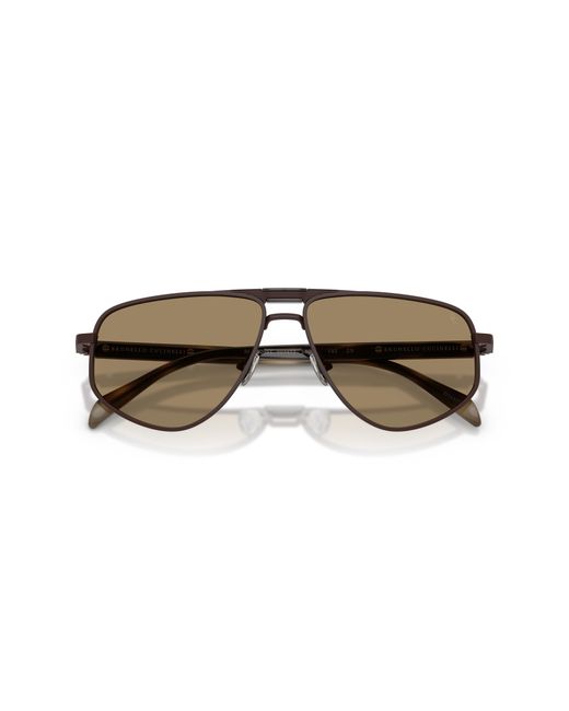 Brunello Cucinelli Black Sunglass Bc2020st Dike for men