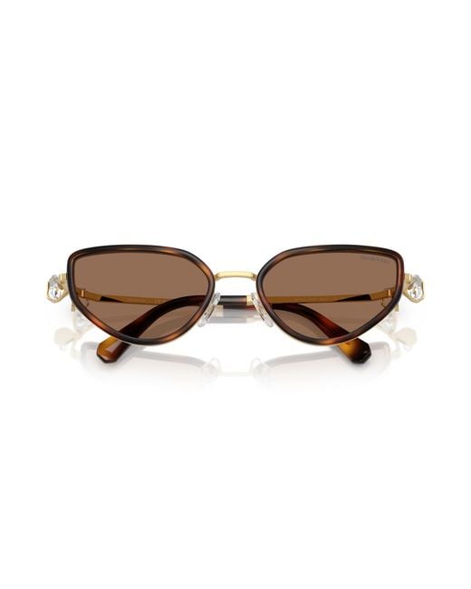 Swarovski Black Sunglass Sk7027