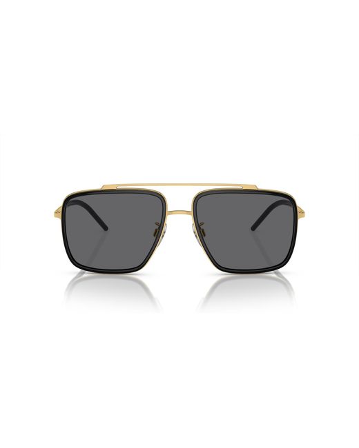 Dolce & Gabbana Multicolor 2220 Rectangle Sunglasses for men