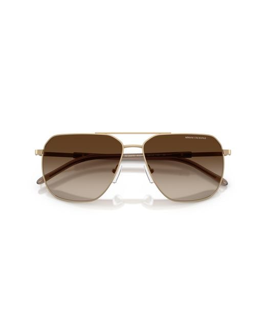 ARMANI EXCHANGE Black Sunglasses Ax2057S for men