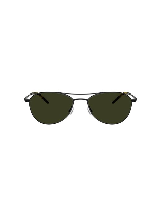 Oliver Peoples Black Sunglass Ov1358s Aero Ii