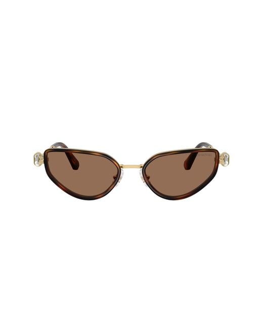Swarovski Black Sunglass Sk7027