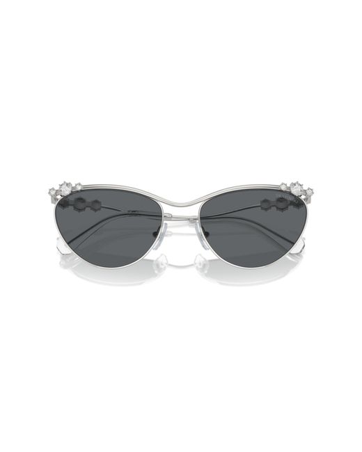 Swarovski Black Sunglass Sk7017